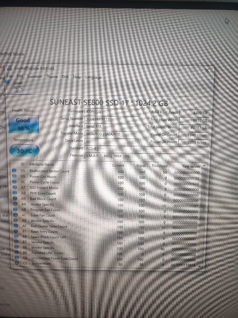SSD 1TB 動作確認済み 状態良好