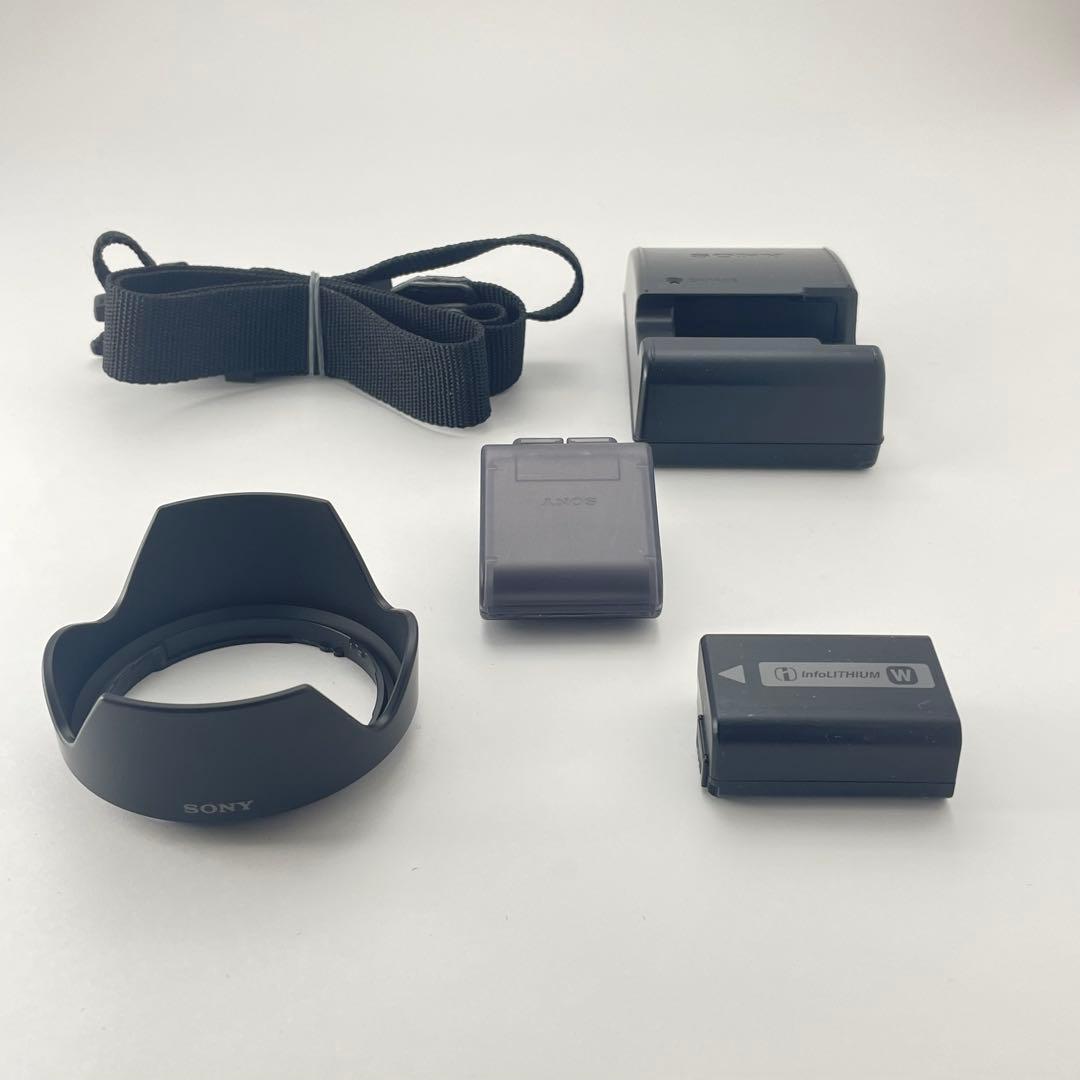 【美品・返品保証】Sony NEX-5 ブラック標準ズームレンズキット