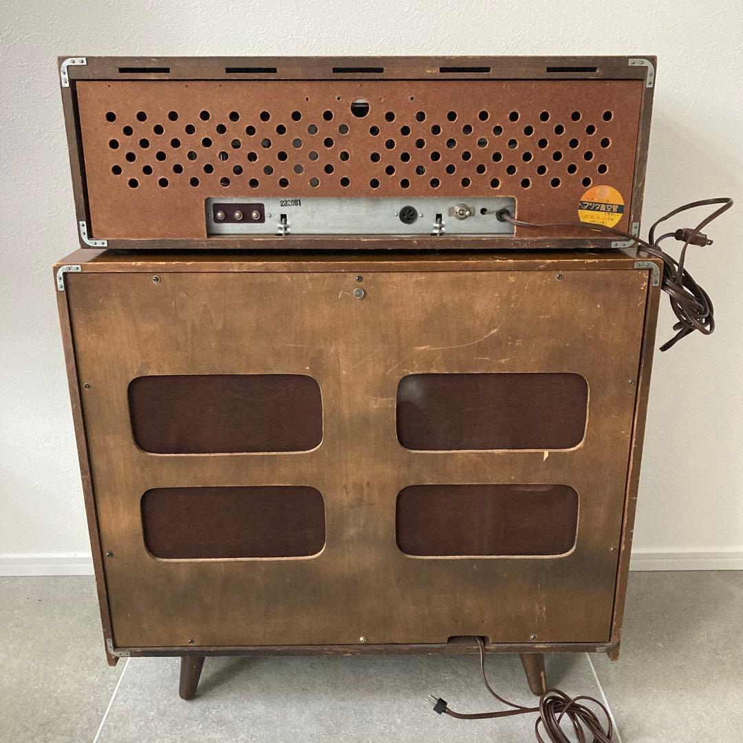 【可動品】TOSHIBA 真空管ラジオ スピーカー セット ヴィンテージ