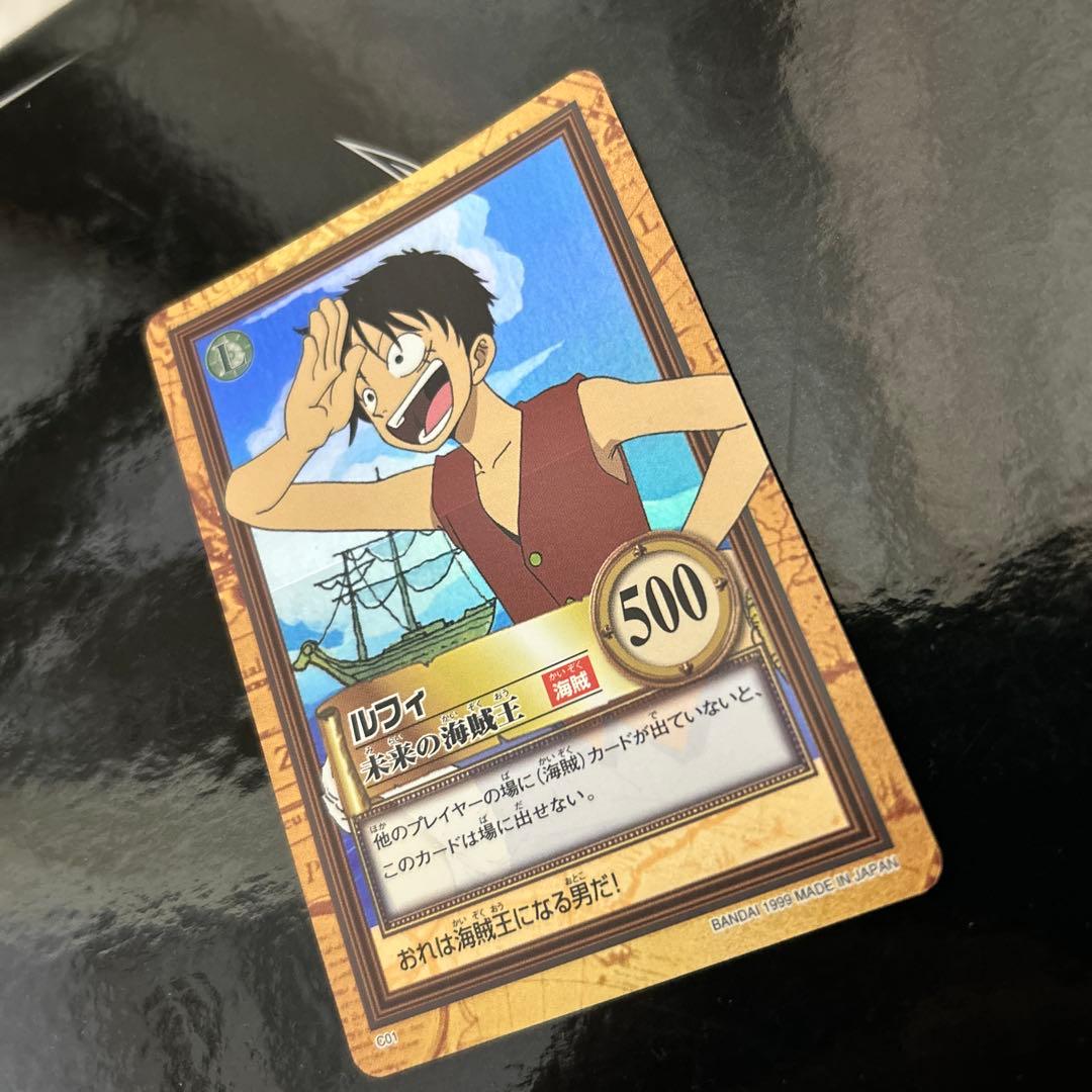 【稀少】ワンピースハイパーバトル　ルフィC01 準美品
