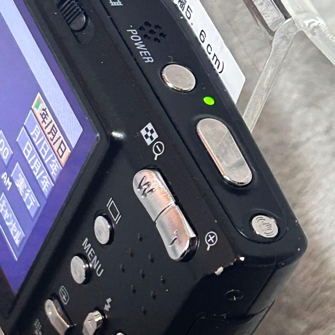 【稼働品　付属品付き】SONY CyberShot DSC-T9 手ぶれ補正　黒