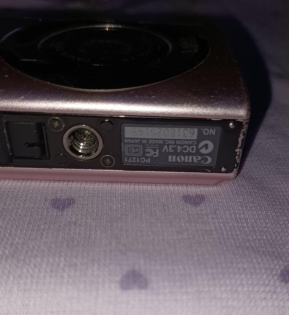 Canon IXY Digital 　シルバー　ピンク　デジタルカメラ　セット