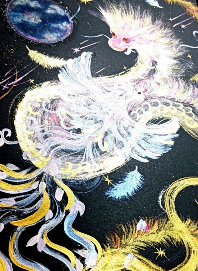 開運絵画　❀宇宙最強コンビ様❀神々の喜舞
