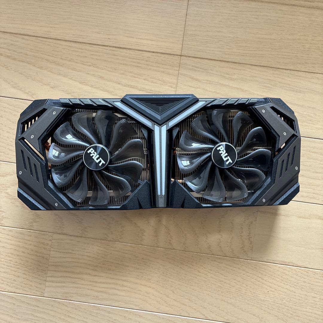 palit RTX 2080 super ヒートシンク　ファン　LED