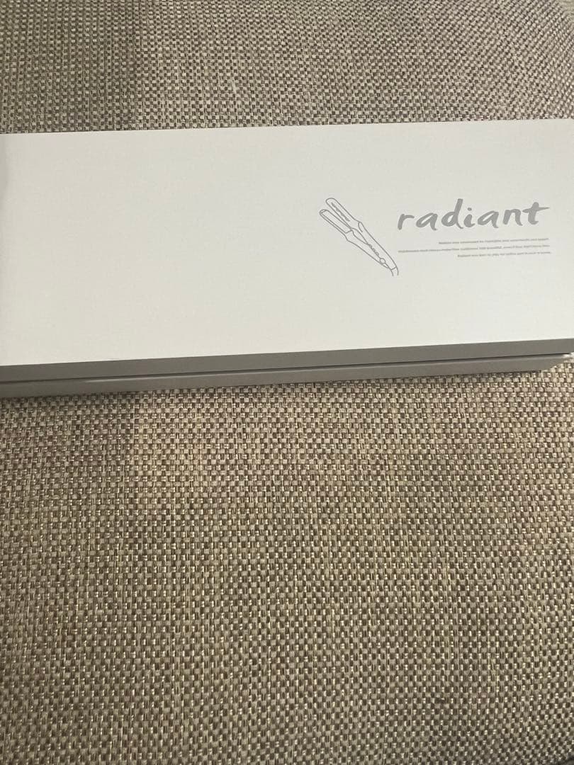 radiant ストレートヘアアイロン 28mm