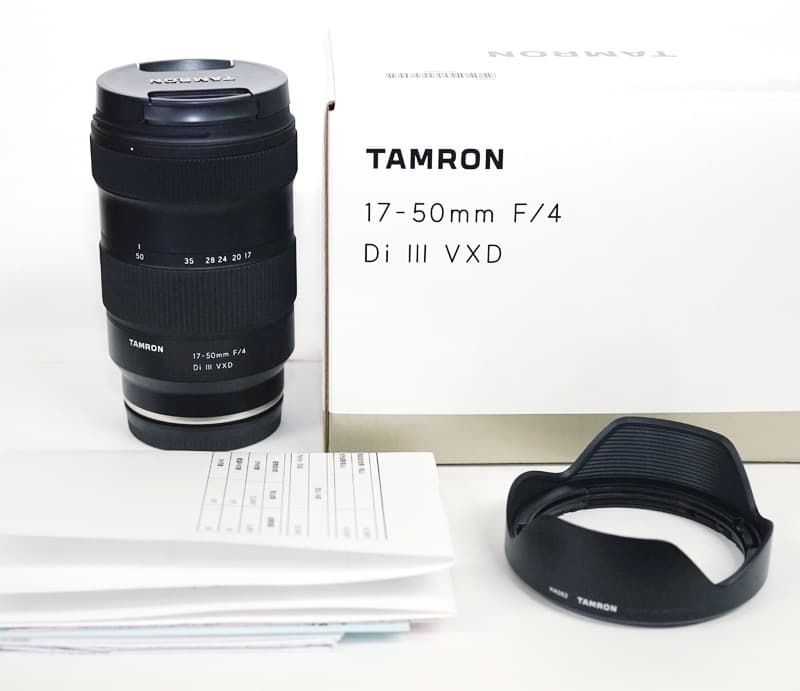 TAMRON 17-50mm F/4 Di III VXD　　ソニーE用　極美品
