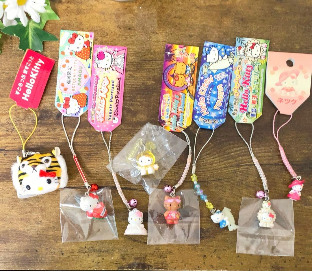 【激レア】ご当地キティ　ピューロランド　根付　非売品　ビッグエコー等まとめ売り
