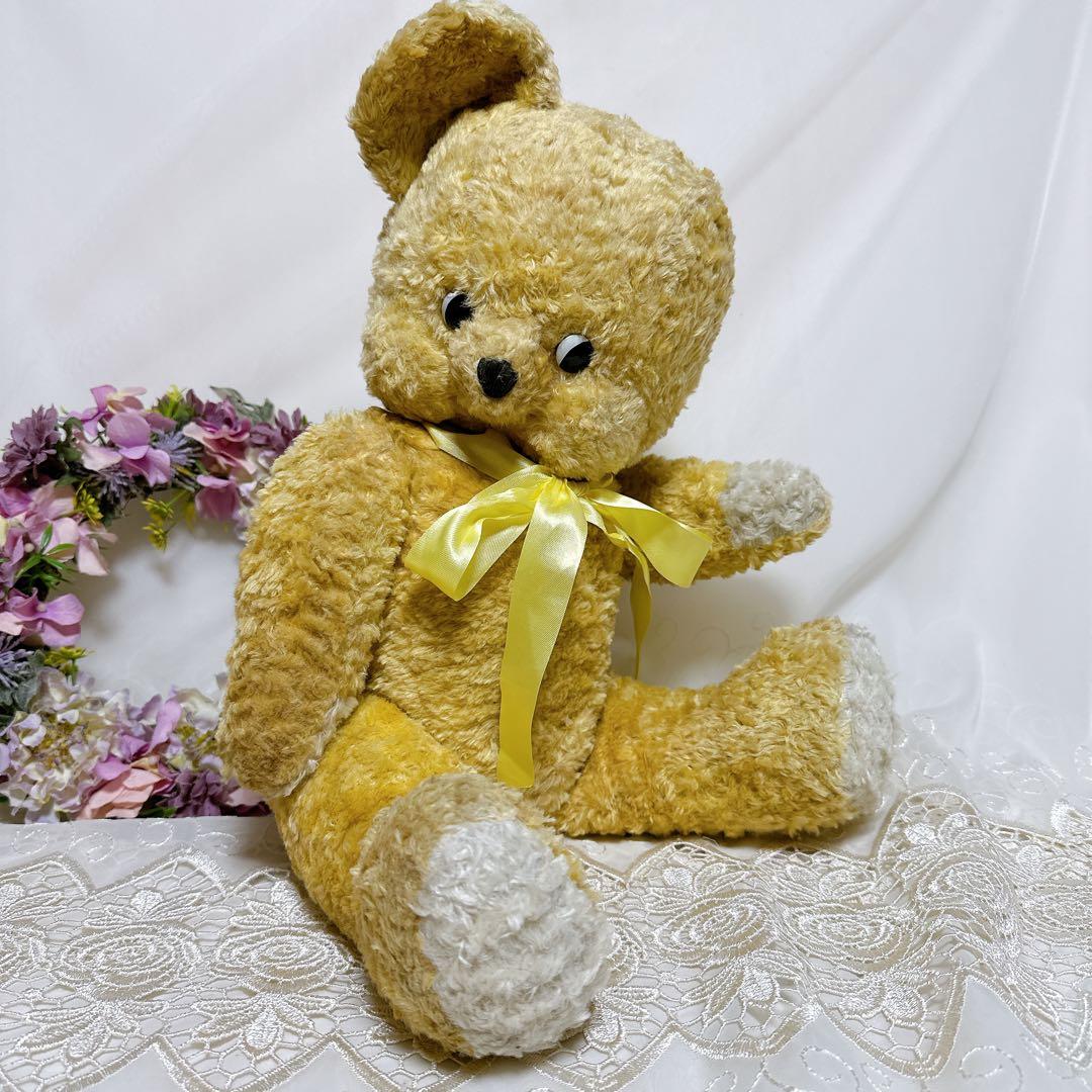 片耳ちゃん　プクプクほっぺ　アンティークベア　②