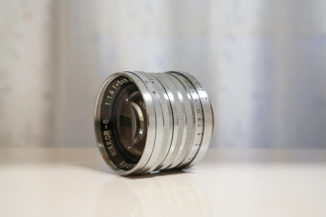 Nikon Nikkor-S.C 50mm f1.4 L39 単焦点レンズ