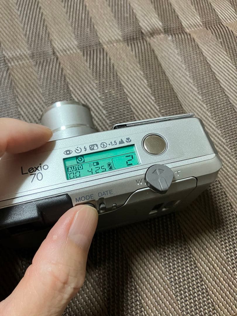 コニカ　レクシオ70 KONICA Lexio70 袋 ストラップ付き