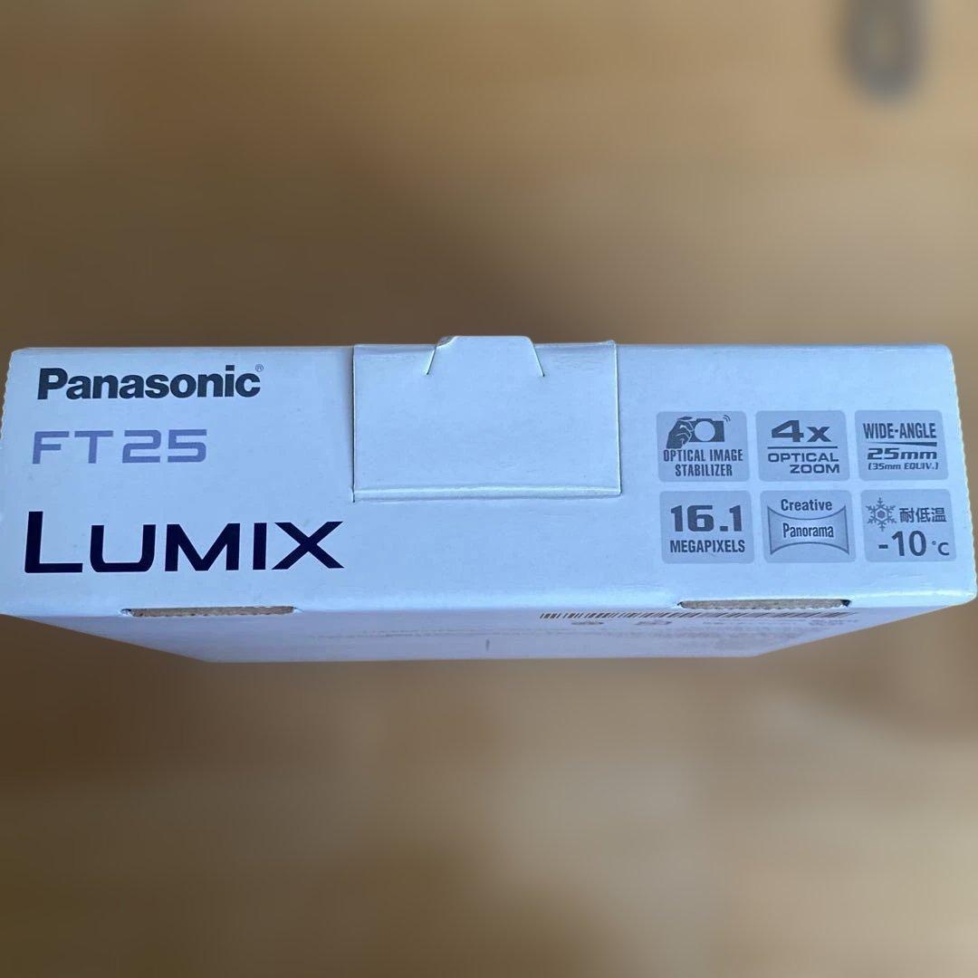 Panasonic DMC-FT25 レッド コンパクトデジタルカメラ