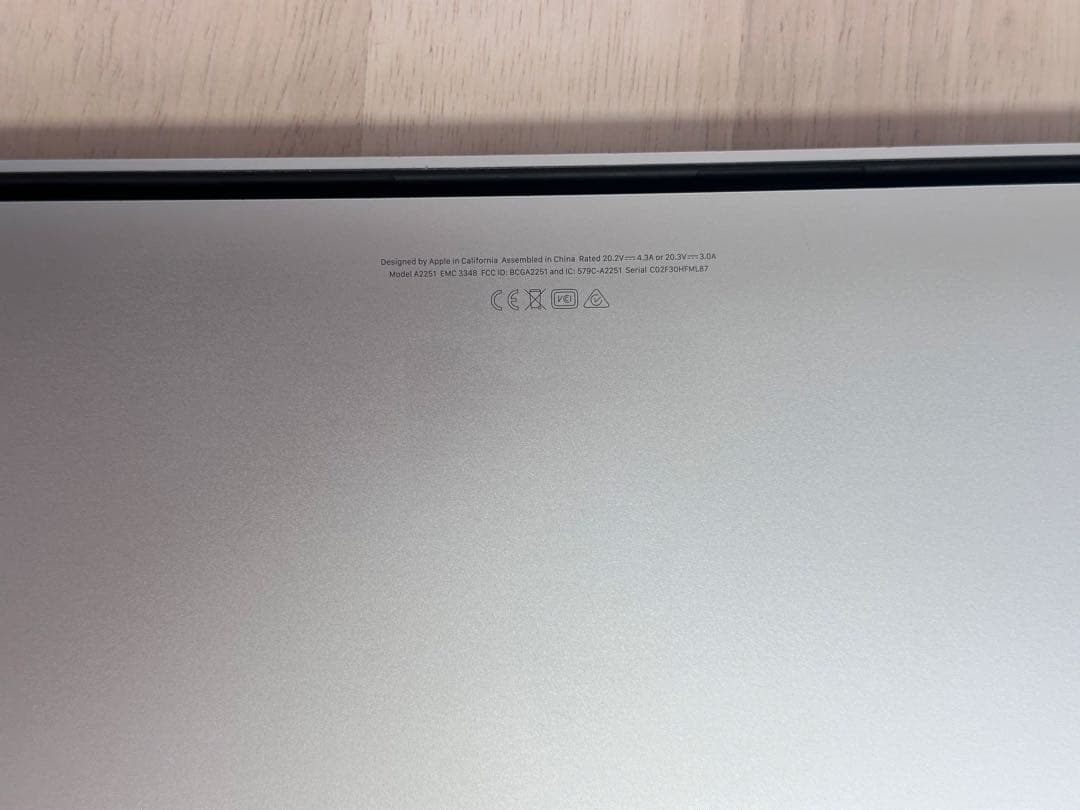 動作良品！Apple MacBook Pro2020 i7•32GB•512GB