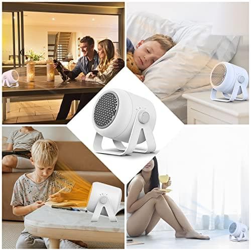 Gegizun 電気ファンヒーター 大風量 省エネ セラミックヒーター 電気スb