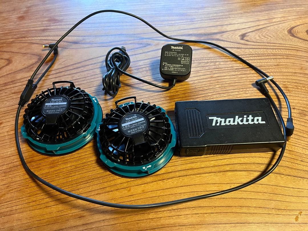 Makita USB充電式ファンセット
