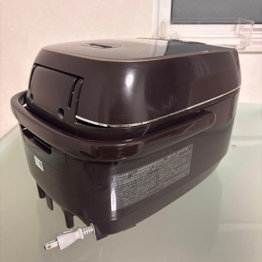 ZOJIRUSHI NW-JB181BK-TA 炊飯器 極め炊き ブラウン10合