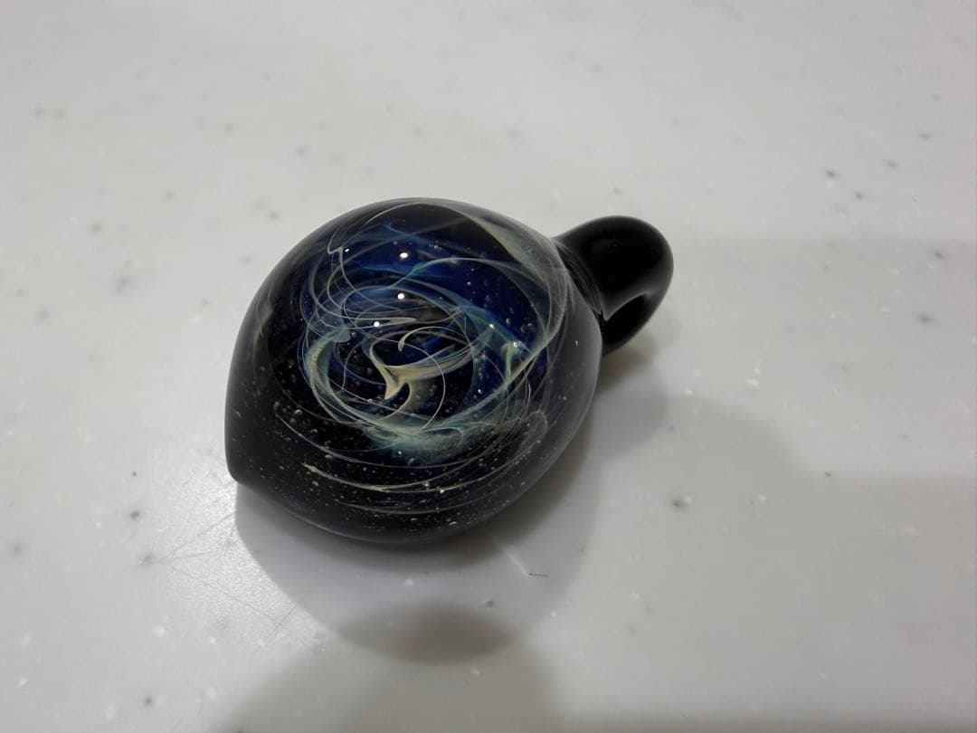 〔一点物〕　ガラス工芸　宇宙ガラス　ペンダントトップ