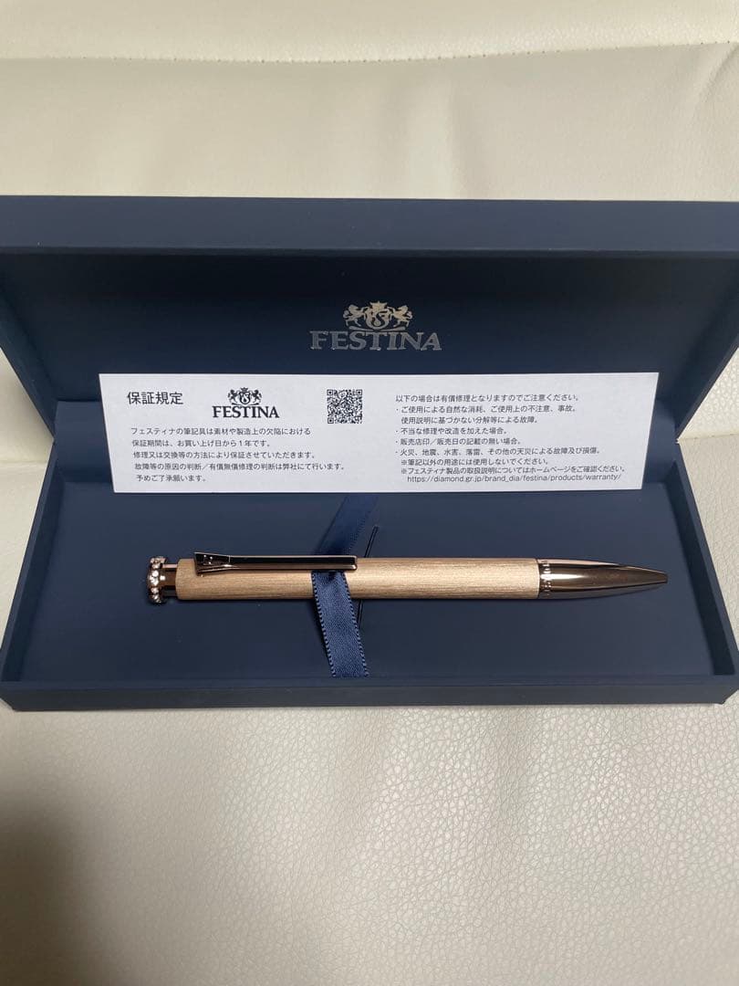 Festina 高級ボールペン　箱付き　mademoiselle