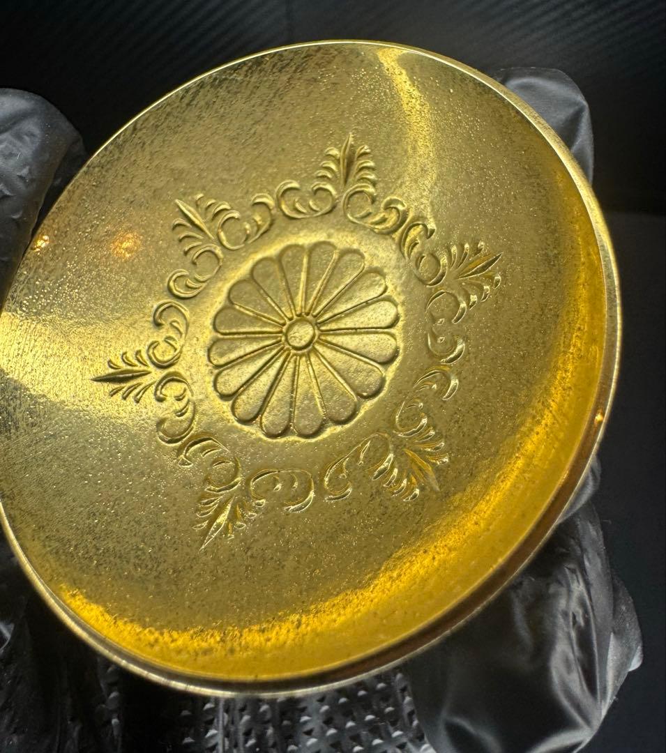 昭和43年製 24k 24金 gp お皿 希少 世界に一つ 希少価値上がり中‼️
