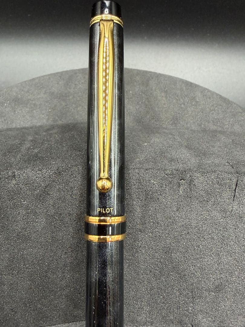 Pilot CUSTOM 74 万年筆　グランセ&ボールペン　革製筆入れ