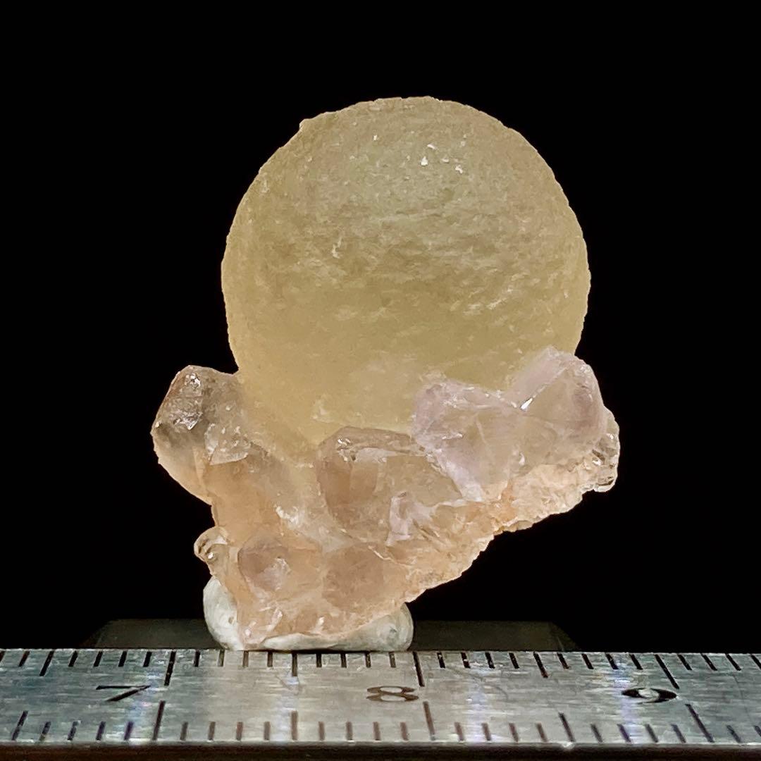 な*こ様 『球状結晶』　フローライト&アメシスト　蛍石　原石　鉱物標本　天然石