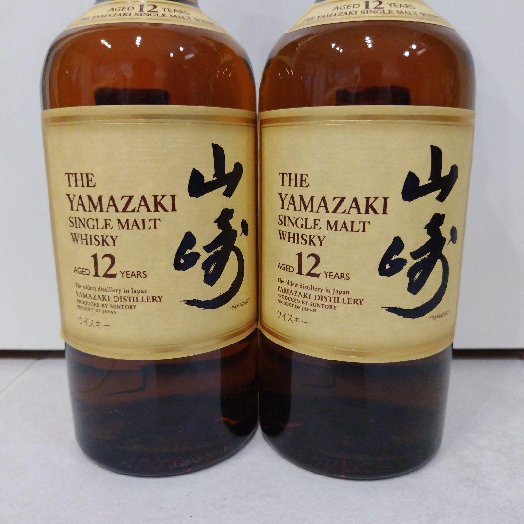 サントリーウイスキー　山崎12年　700ml　43%　４本セット