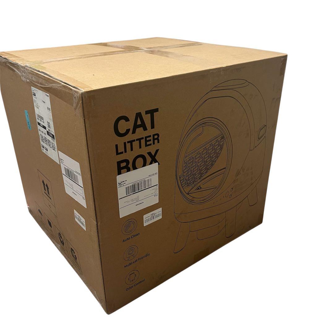 多頭飼い対応✨猫自動トイレ 大型 自動清掃 スマホ管理 組み立て簡単