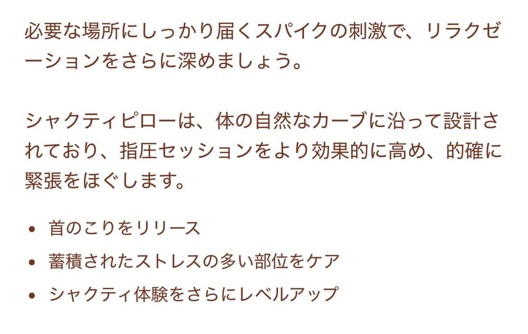 【未使用】シャクティ クラシックピロー