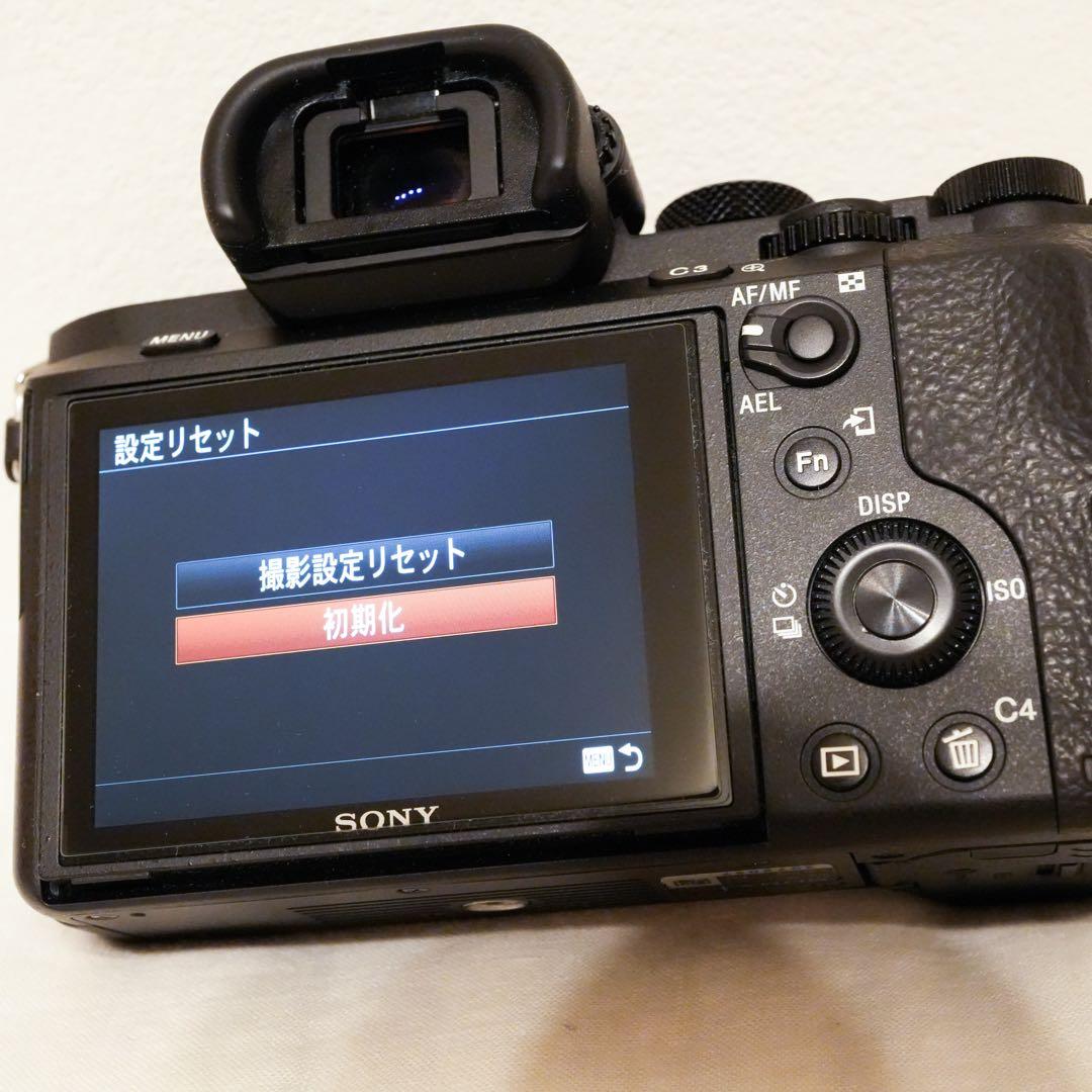 SONY α7II ズームレンズキット ILCE-7M2K シャッター3979枚