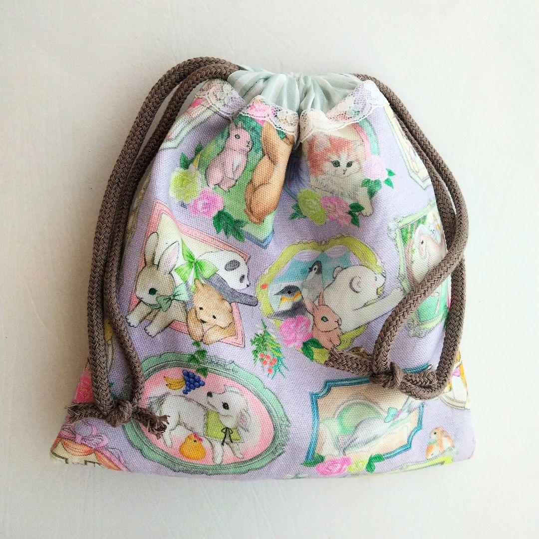 sold※ユキエモン　yukiemon　巾着　リバティ　オックス