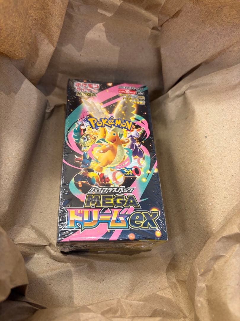 ポケモンカード　ハイクラスパック MEGAドリームex BOX シュリンク付き