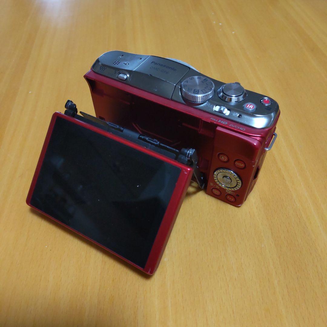 Panasonic LUMIX DMC-GF6 ボディレッド