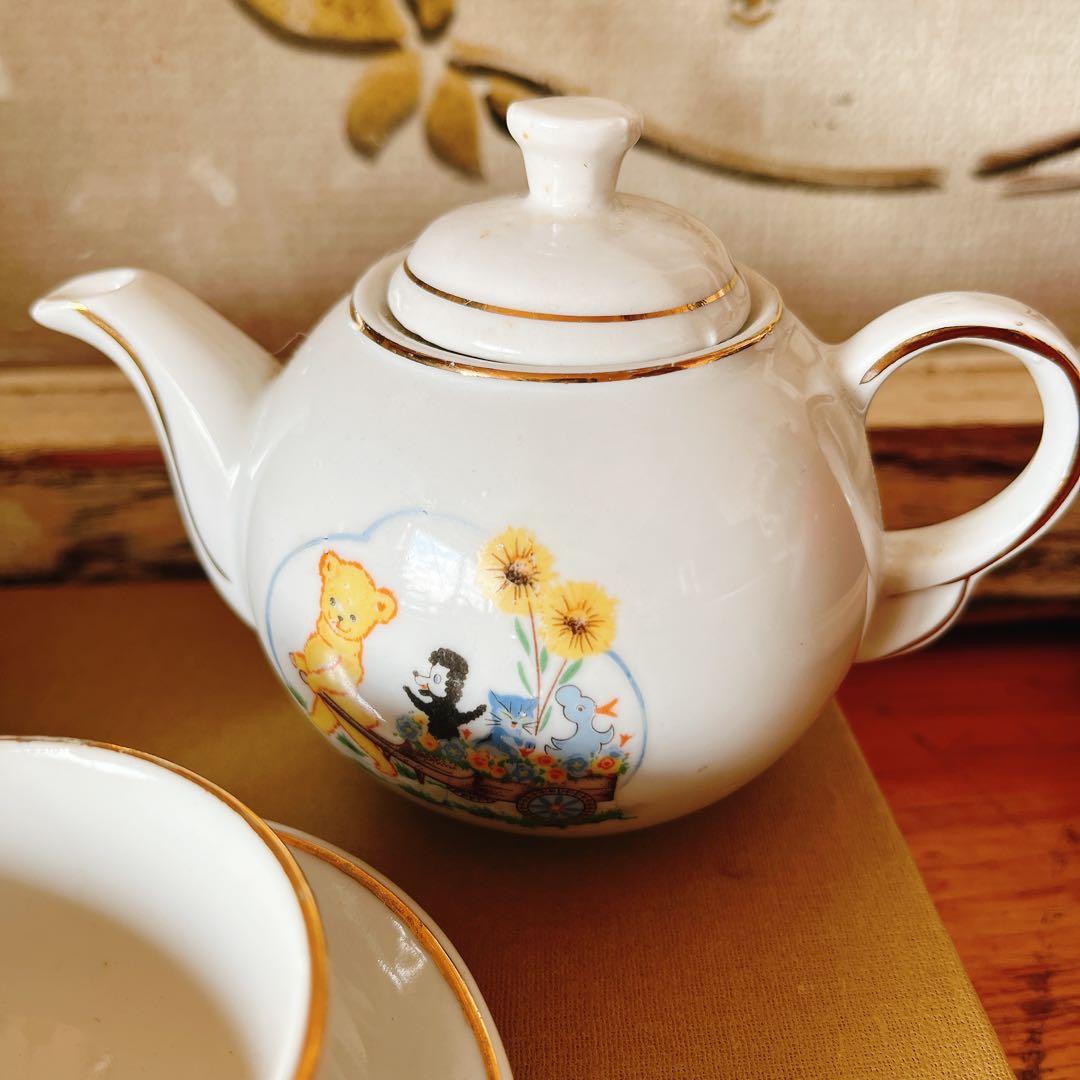 クマが可愛いディネットのTEA SET