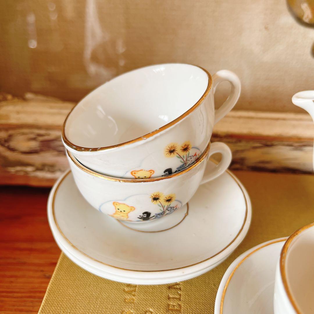 クマが可愛いディネットのTEA SET