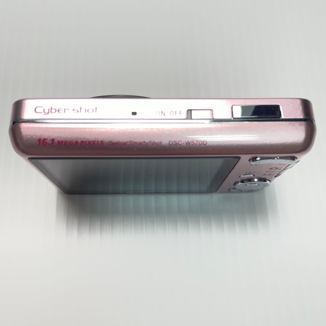 ジャンク 希少SONY Cyber-shot DSC-W570D PINKピンク