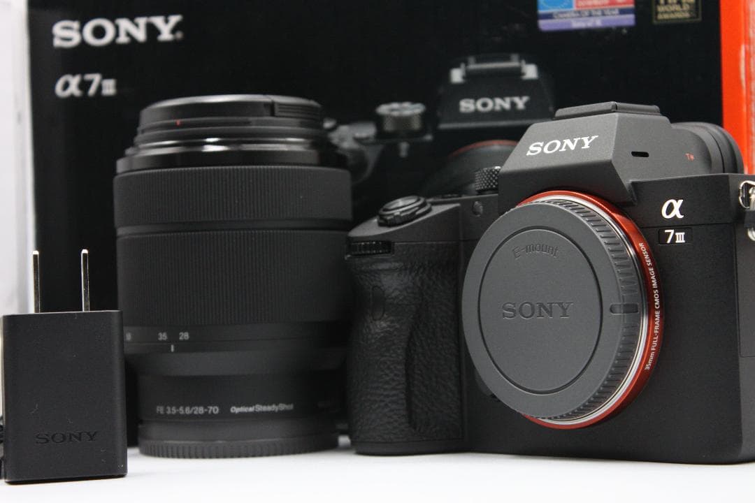 【未使用】カウント数6回 SONY α7 III ILCE-7M3 28-70
