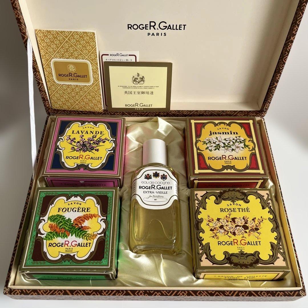 希少ROGER & GALLET ロジェガレ　サボン　オーデコロン　セット　石鹸