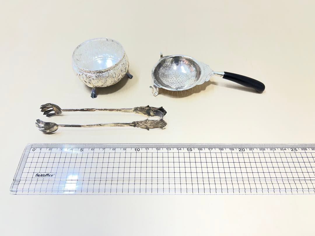 アンティーク　銀925食器セット　黒ずみあり