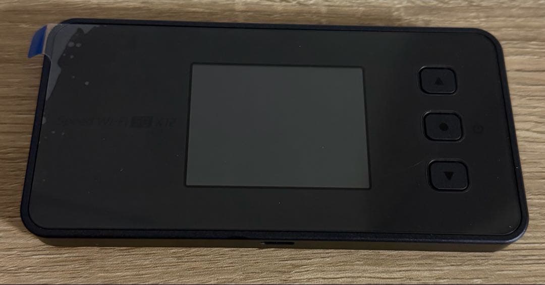 NEC Speed Wi-Fi 5G X12 シャドーブラック 本体