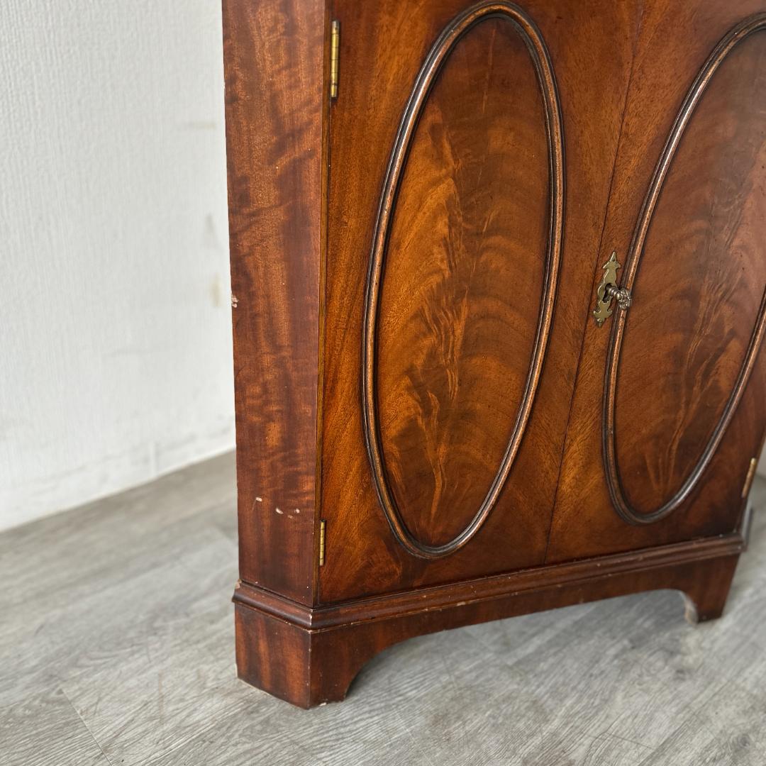 イギリス アンティーク家具 コーナーキャビネット 1930年頃 963A