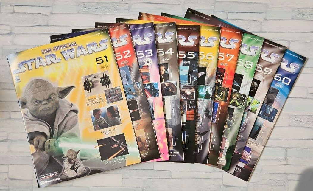 スターウォーズ　ファクトファイル　ディヤゴスティーニ　1～95巻