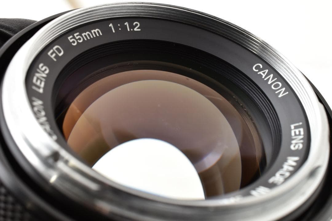 動確済 キャノン Canon FD 55mm f1.2 Rare O #164