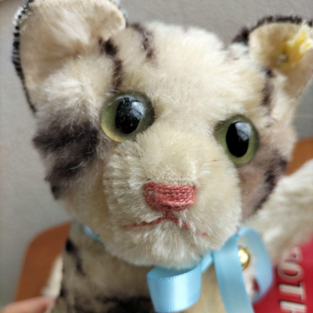ビンテージ　シュタイフ　Kitty キャット　猫　５ジョイント　大きめ