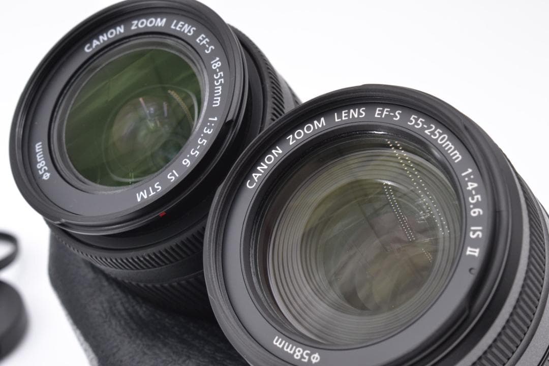 ■ 美品 S数極少 ■ キャノン　Canon Kiss X7 ダブルズームキット
