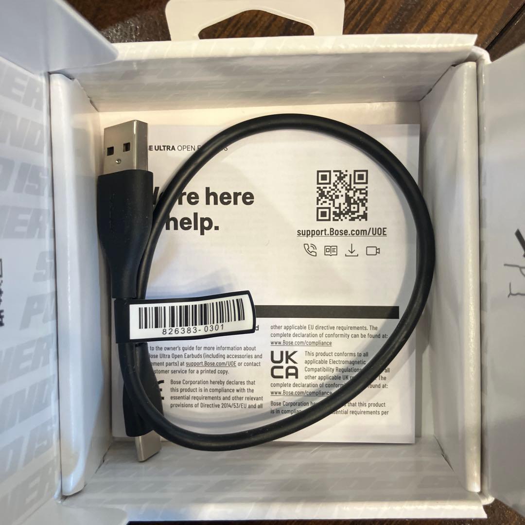 【美品】Bose Ultra Open Earbuds ブラック