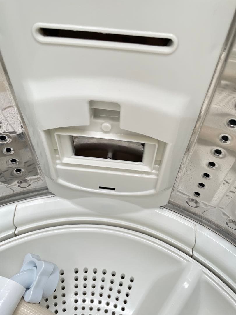 980日立 白い約束 7kg洗濯機 ホワイト ステンレス槽 エアジェット乾燥搭載
