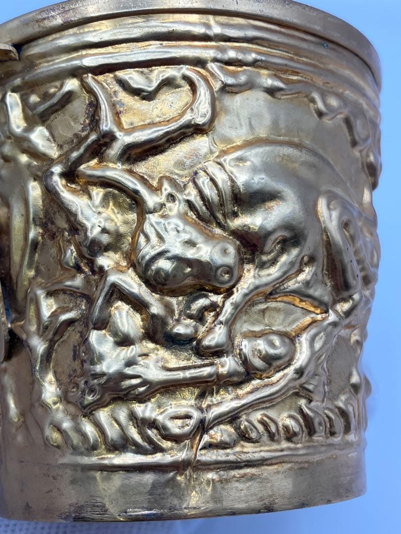 古代ギリシャのミケーネ文明　ヴァフェイオカップ　アンティーク　Y