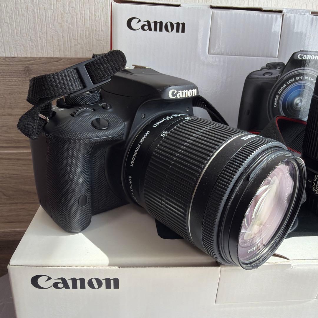Canon EOS Kiss X7 ダブルズームキット【値下げ可能】