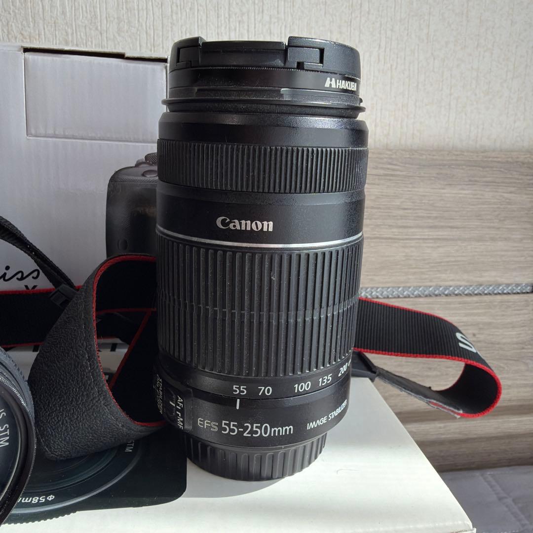 Canon EOS Kiss X7 ダブルズームキット【値下げ可能】