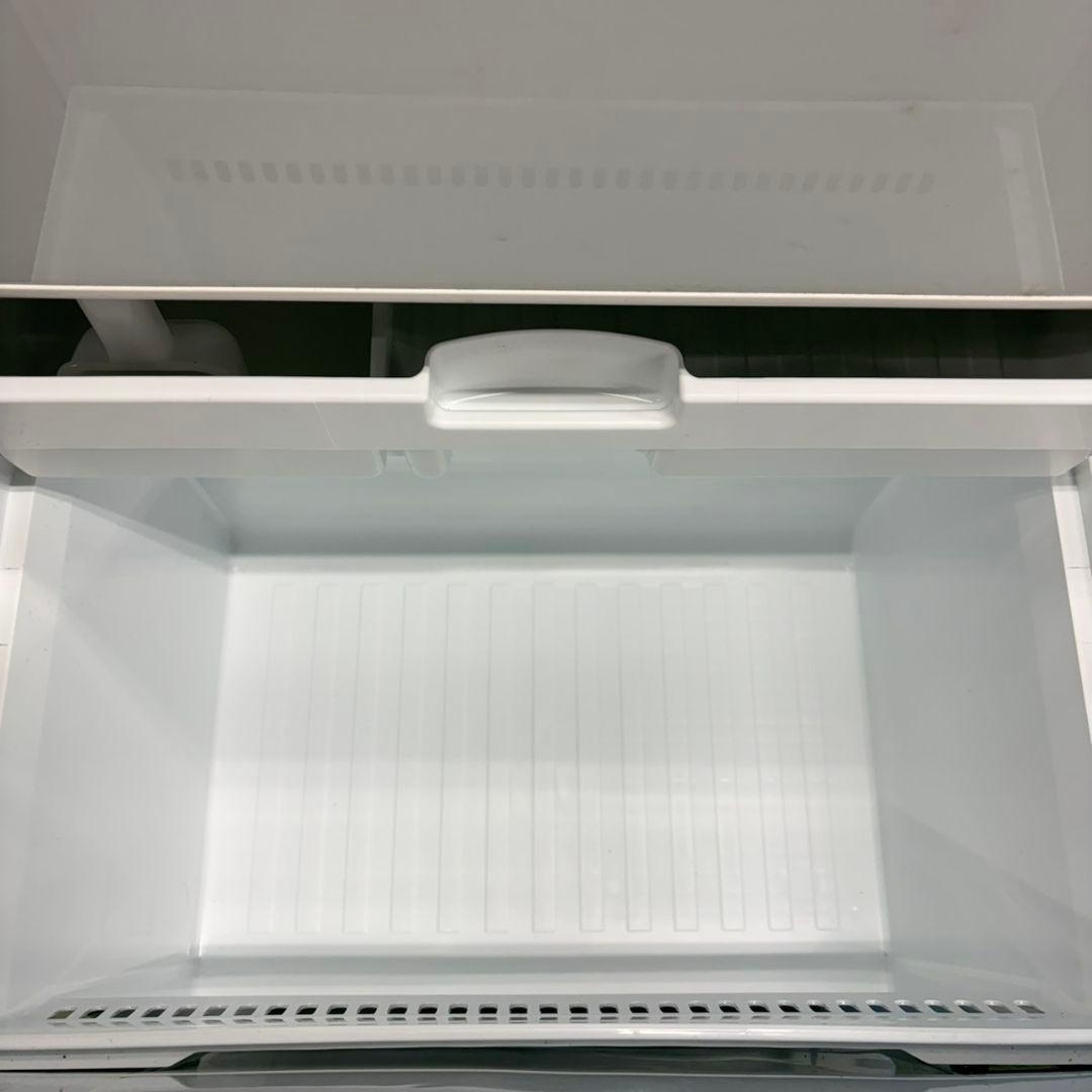 810 珍しい左開き冷蔵庫！大型　自動製氷　3ドア　ガラストップ　ホワイトカラー
