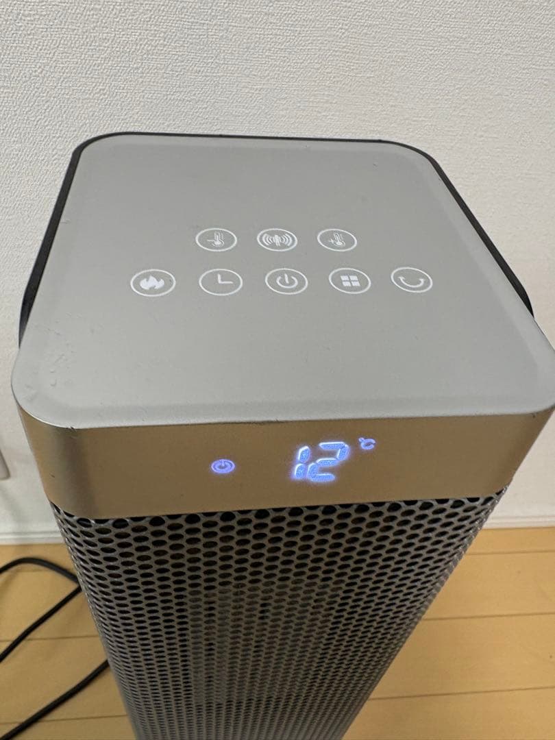 JOY ZONE 電気ファンヒーター YND-60H 稼働品